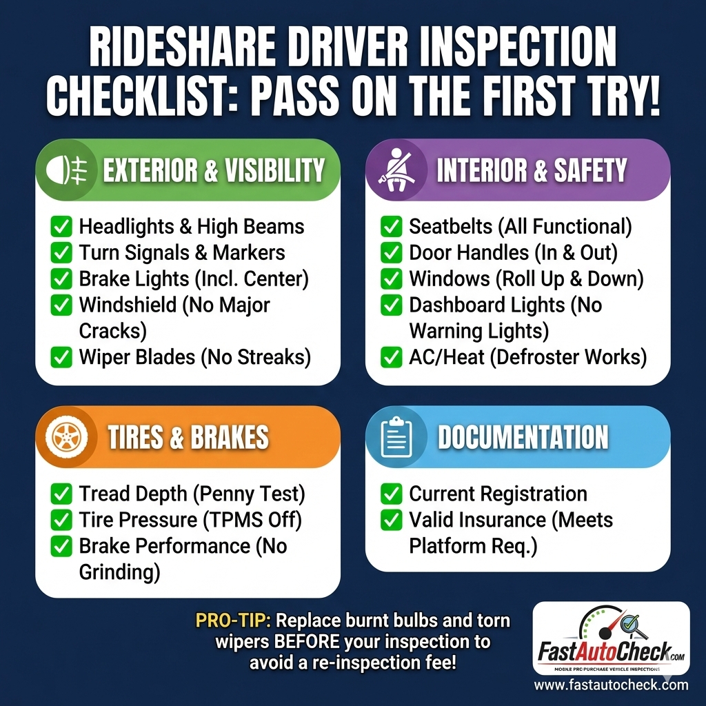 Uber-Lyft-Doordash-Turo-Inspection-Checklist